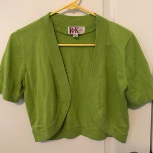 R & K Originals Small Green Shrug